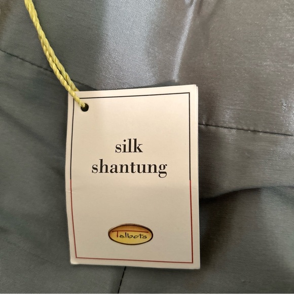 NWT Talbots Silk Pants Women’s 10P Dress Trousers Luxury New Retails $108 - Picture 5 of 15